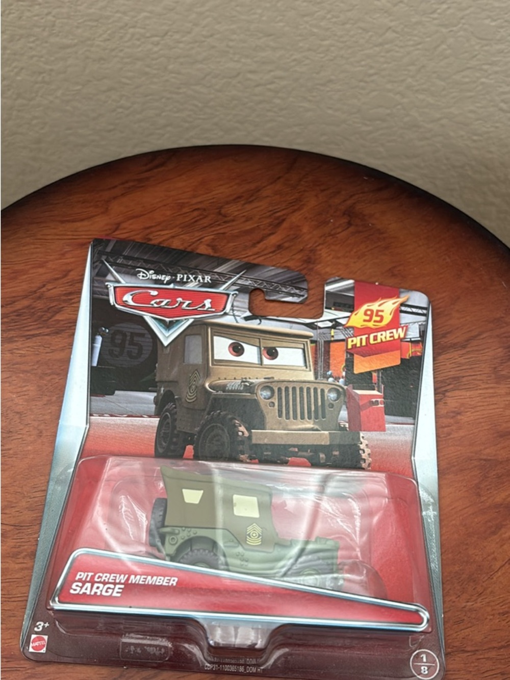Disney Pixar Cars Pit Crew Member Sarge